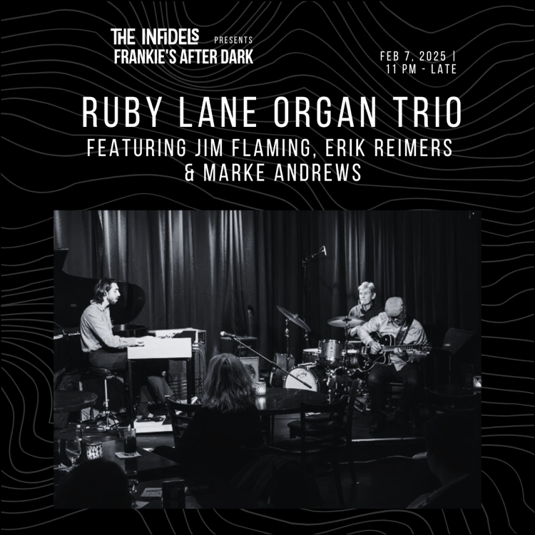 Ruby Lane Organ Trio at Frankie's After Dark