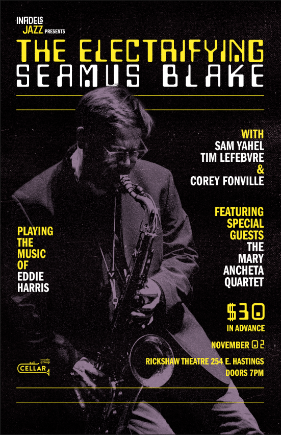 Seamus Blake at the Rickshaw