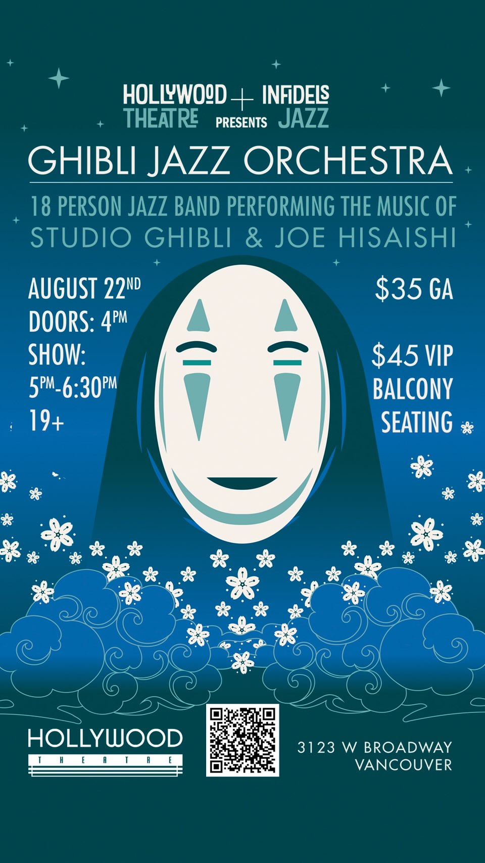 Early show: Ghibli Jazz Orchestra at Hollywood Theatre