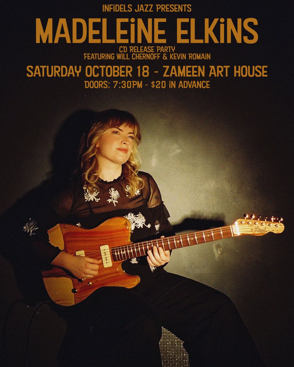 Madeleine Elkins Album Release Party at Zameen Art House