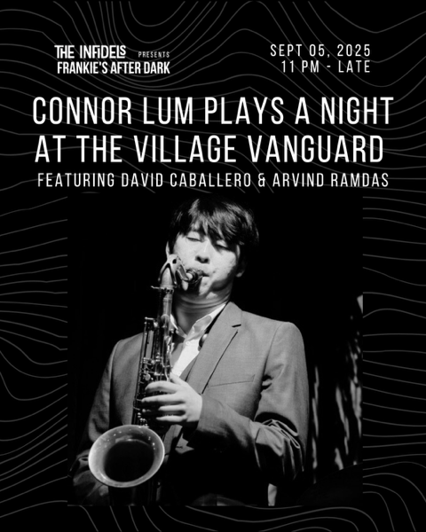 Connor Lum plays Sonny Rollins' A Night at the Village Vanguard at Frankie's After Dark