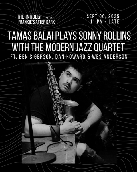 Tamas Balai plays Sonny Rollins with the Modern Jazz Quartet at Frankie's After Dark