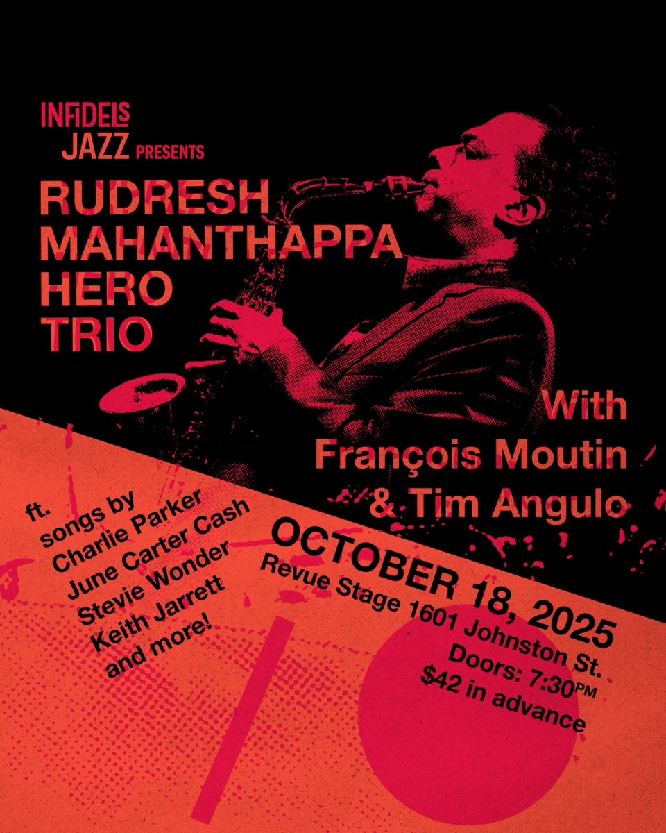 Rudresh Mahanthappa Hero Trio at Revue Stage