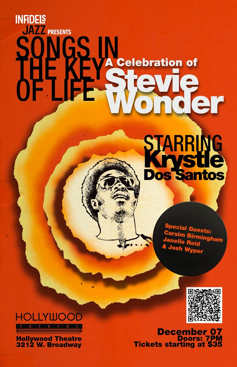 Songs in the Key of Life: A Celebration of Stevie Wonder at the Hollywood Theatre