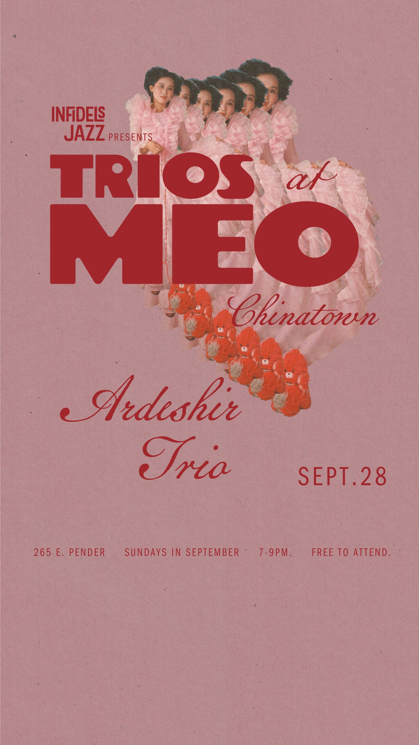 Ardeshir Trio at Meo Chinatown