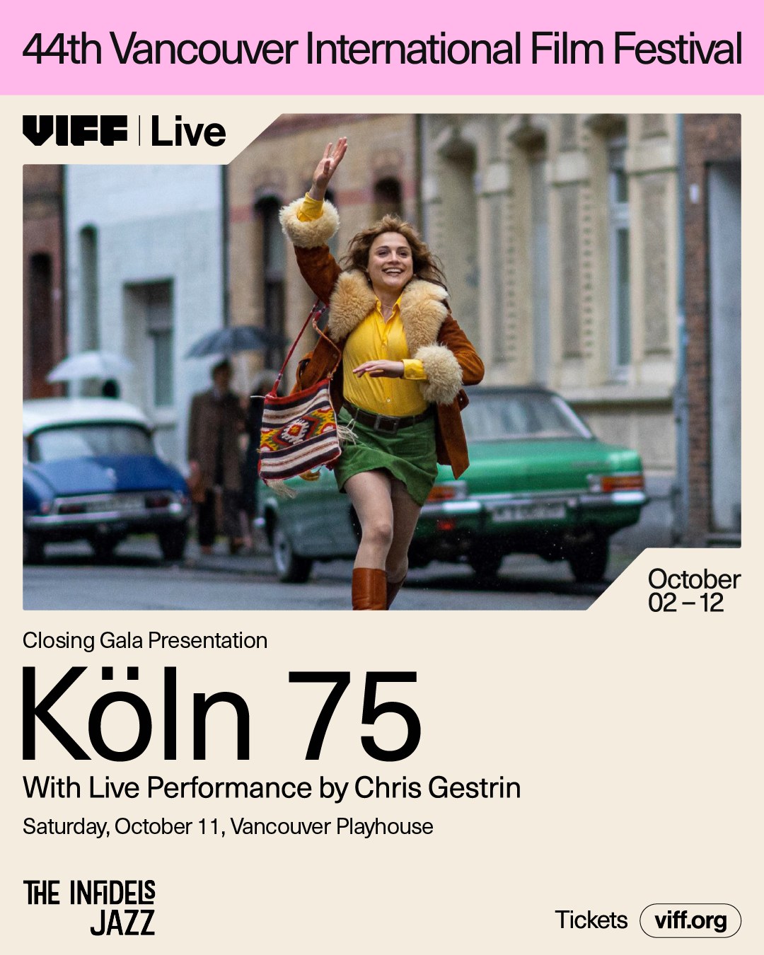 Köln 75 with Live Performance by Chris Gestrin at VIFF