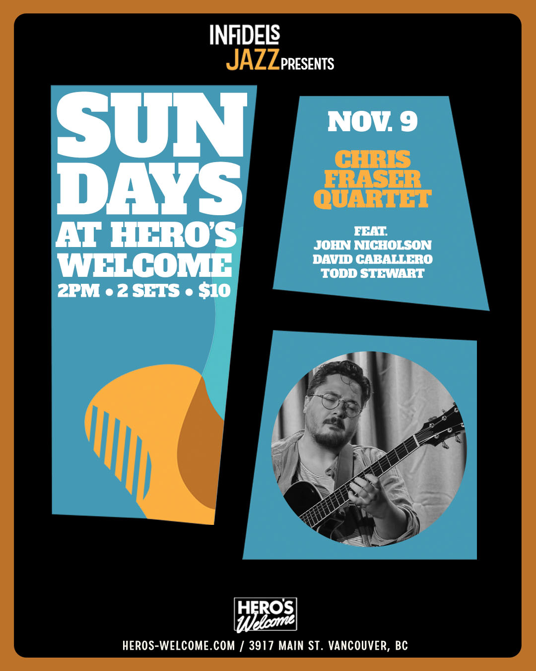 Chris Fraser Quartet at Hero's Welcome