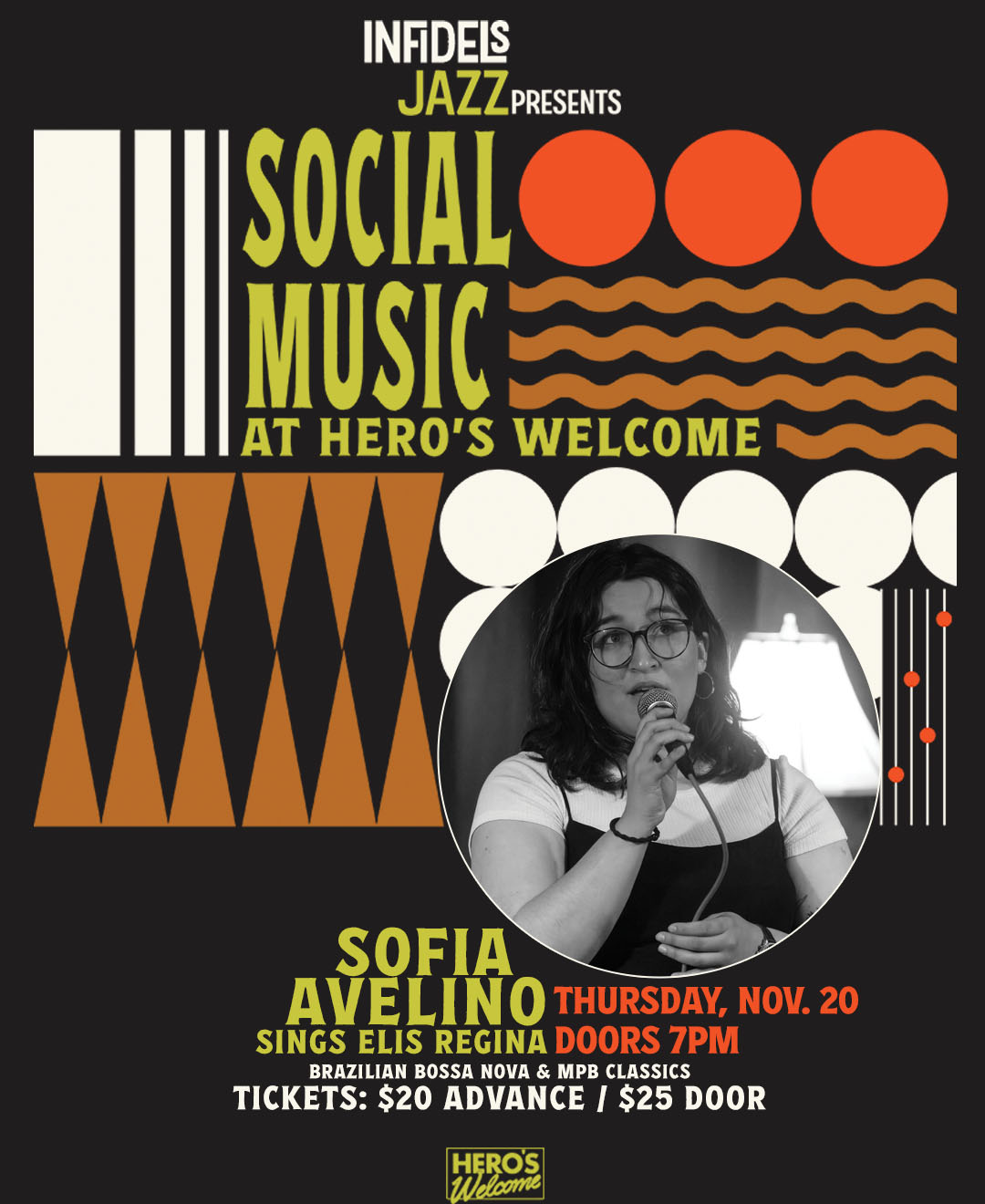 Sofia Avelino Sings Elis Regina at Hero's Welcome
