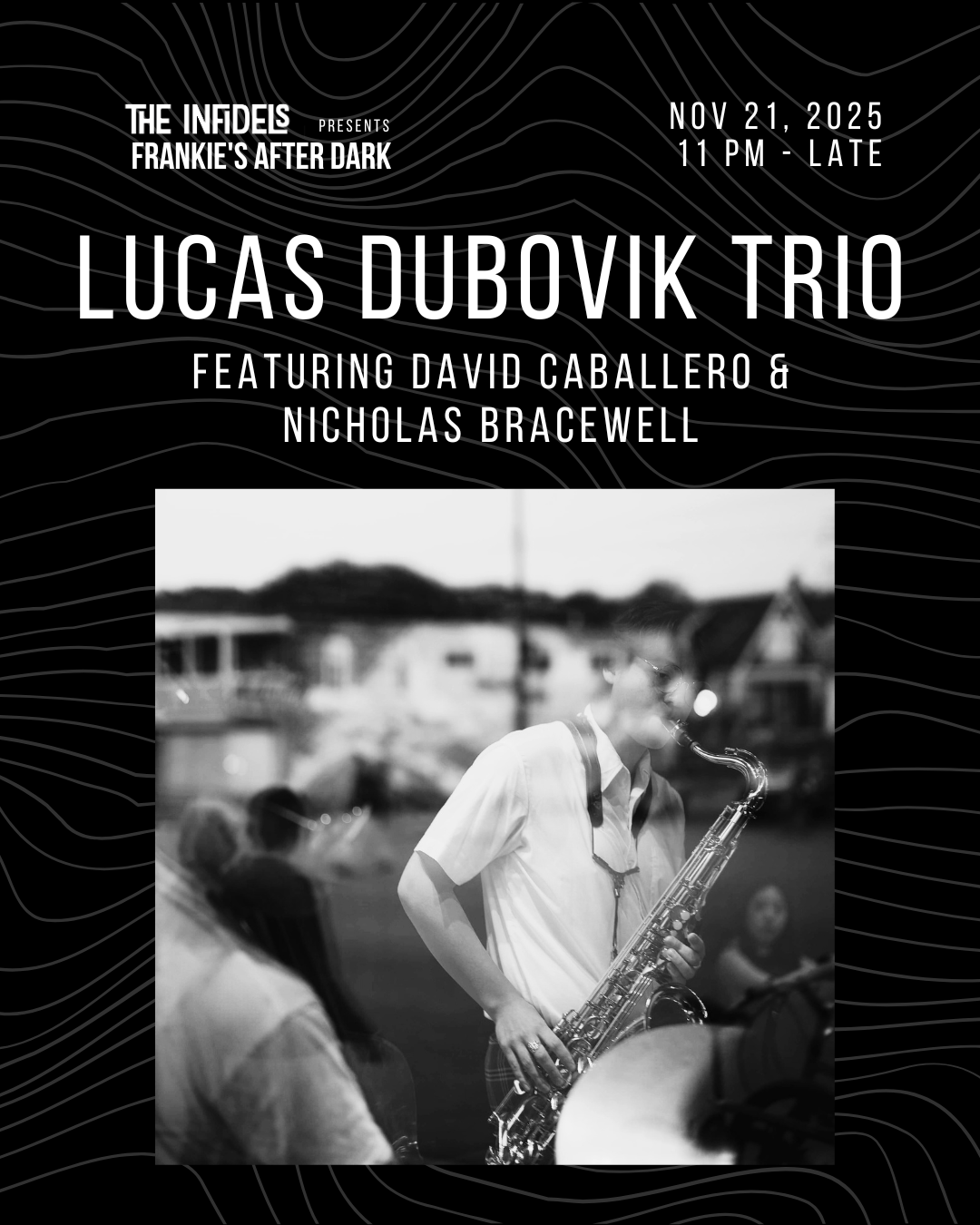 Lucas Dubovik Trio at Frankie's After Dark
