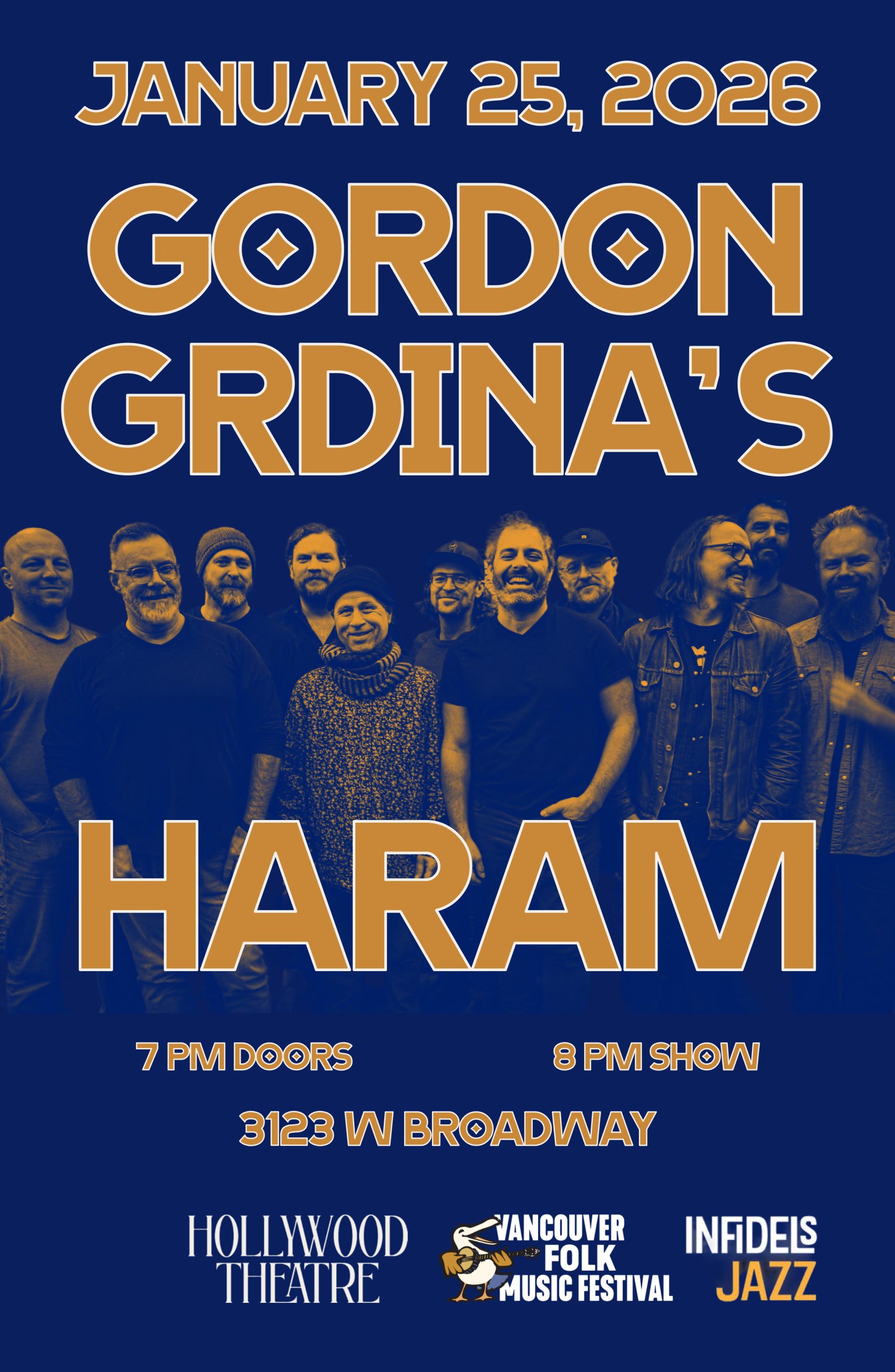 Gordon Grdina's Haram at the Hollywood Theatre