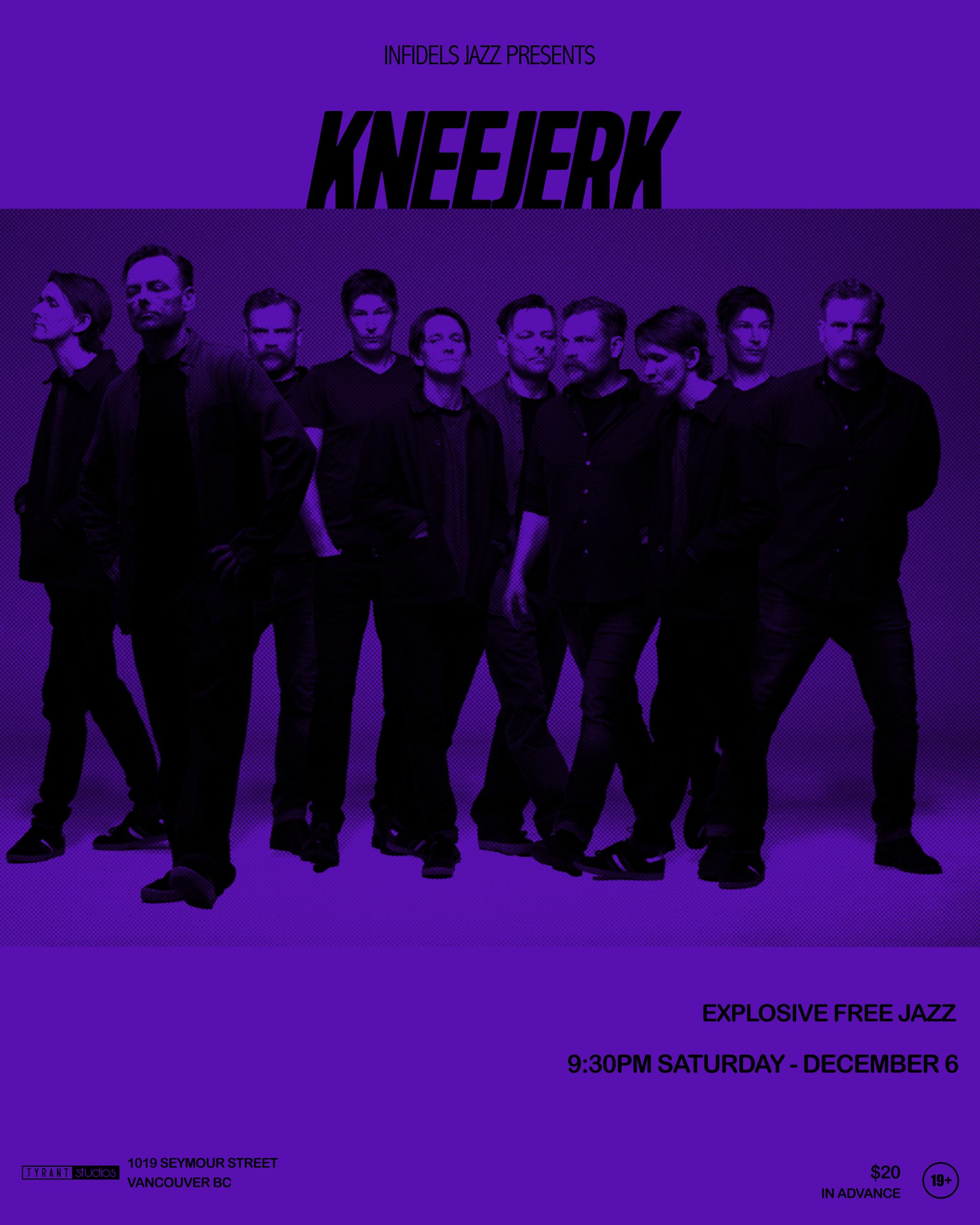 KneeJerk at Tyrant Studios