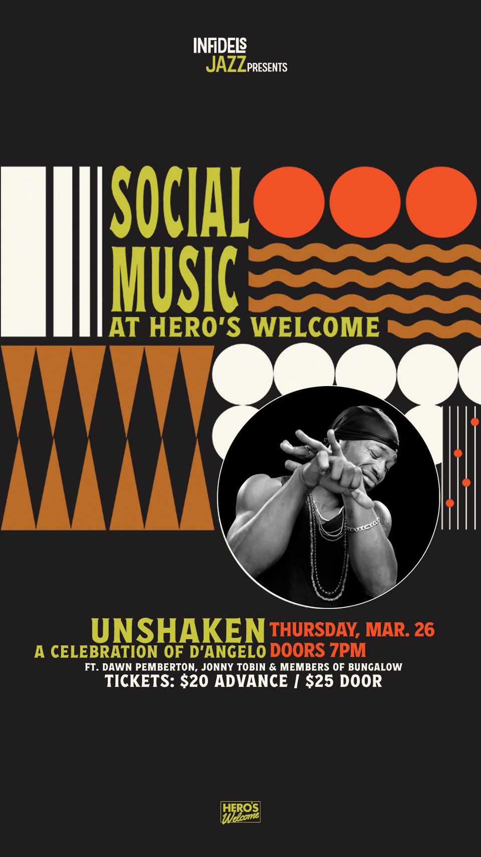 Unshaken: a Celebration of D'Angelo at Hero's Welcome