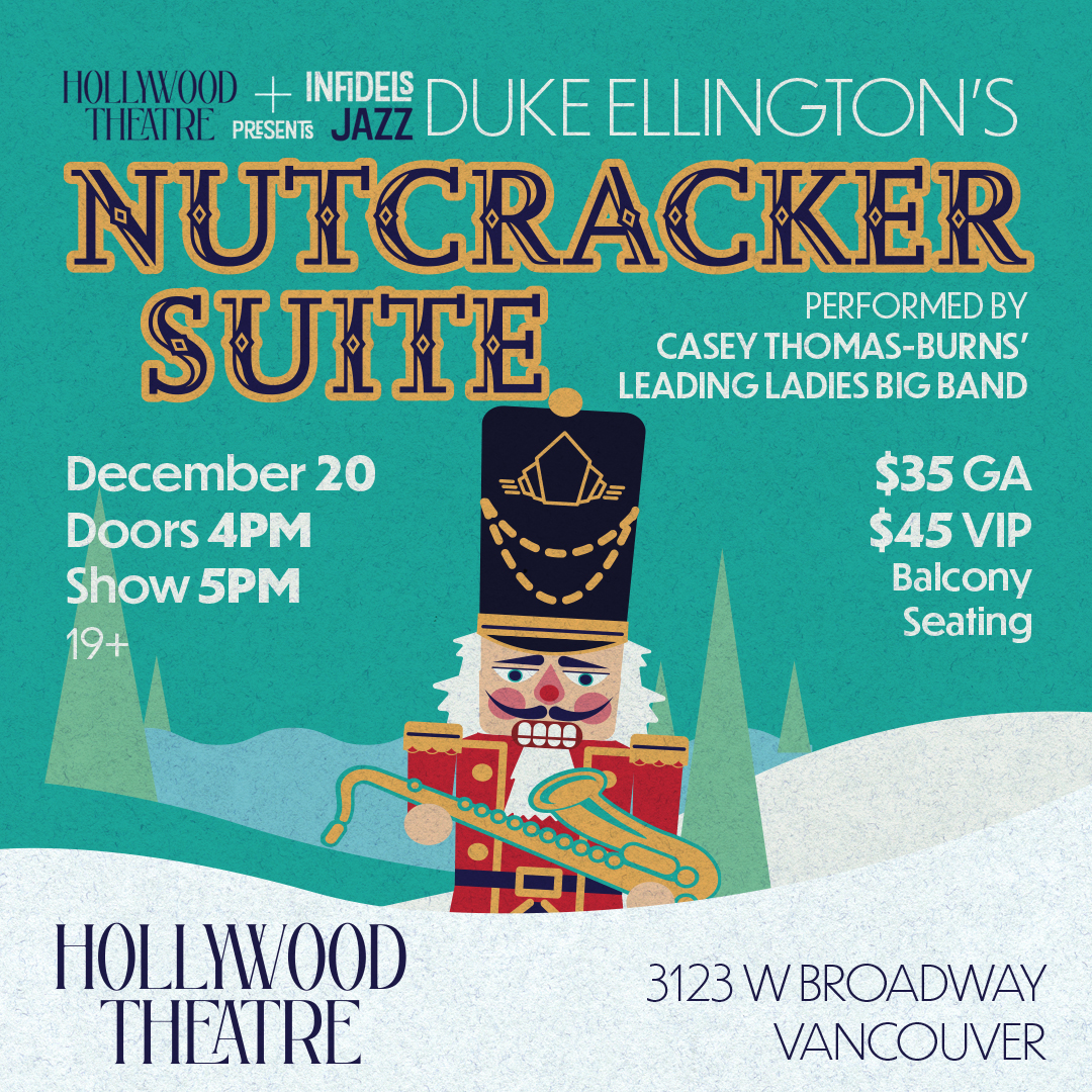 Leading Ladies play Duke Ellington’s Nutcracker Suite at the Hollywood Theatre