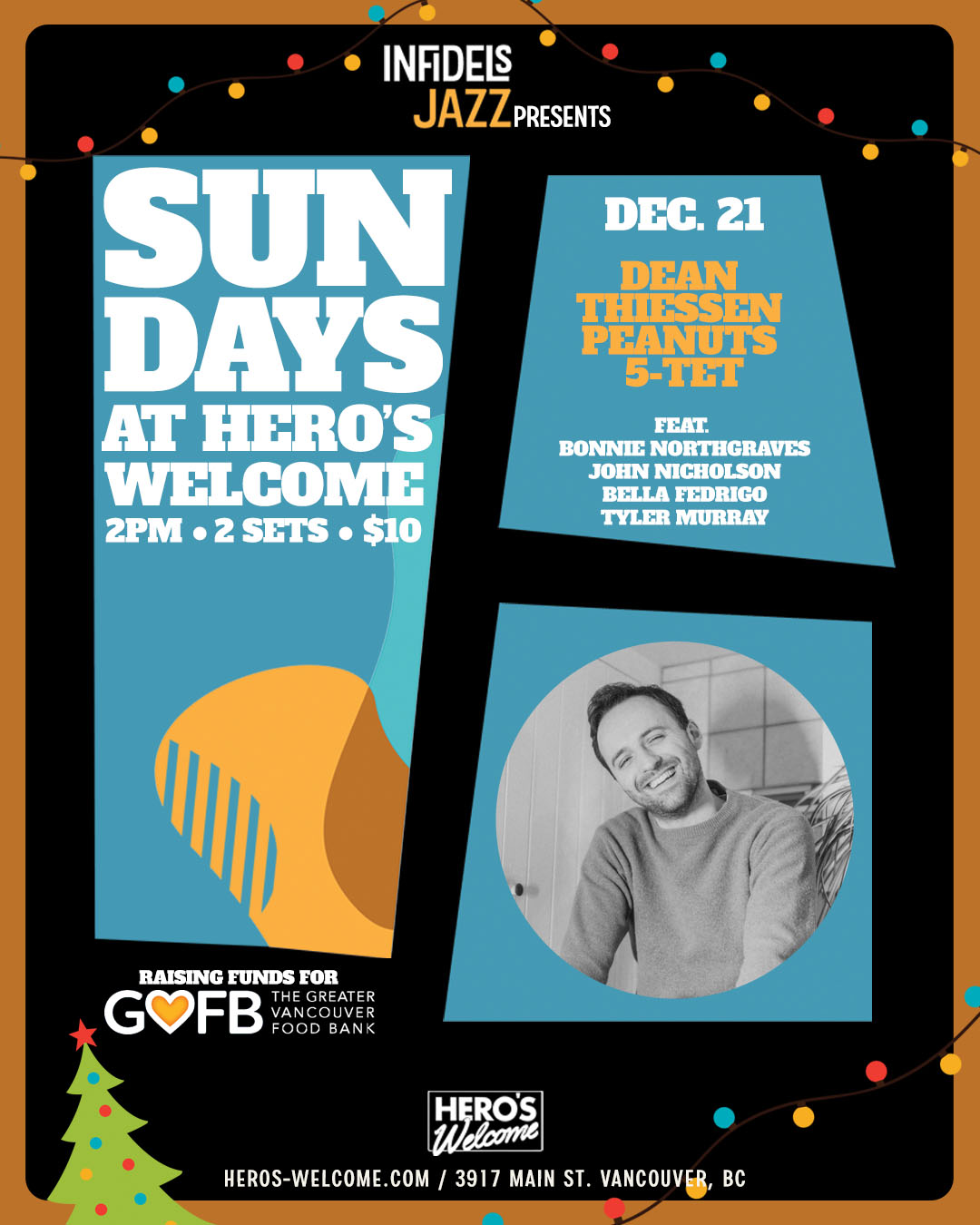 Dean Thiessen Peanuts 5-Tet at Hero's Welcome