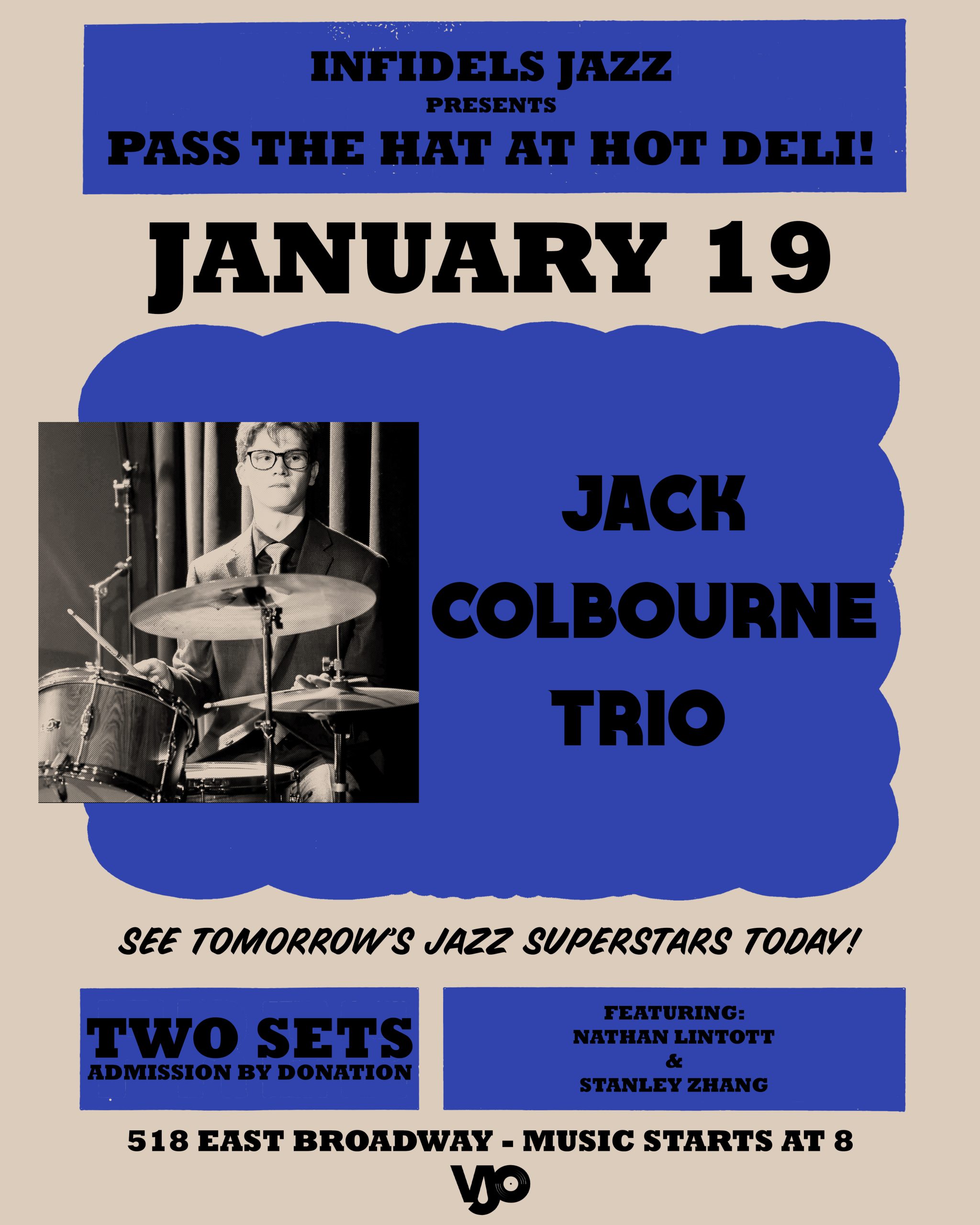 Jack Colbourne Trio at Hot Deli