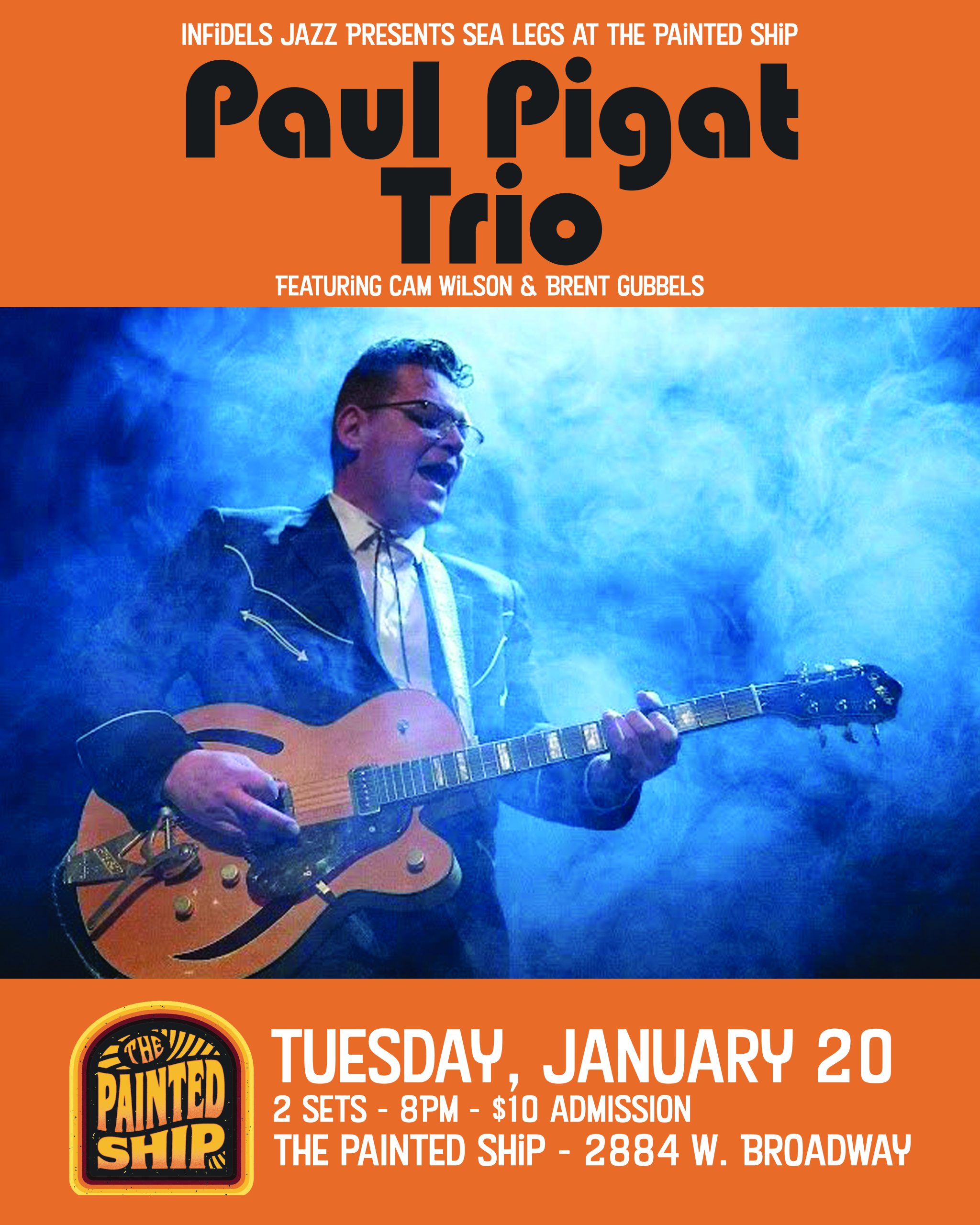 Paul Pigat Trio at the Painted Ship