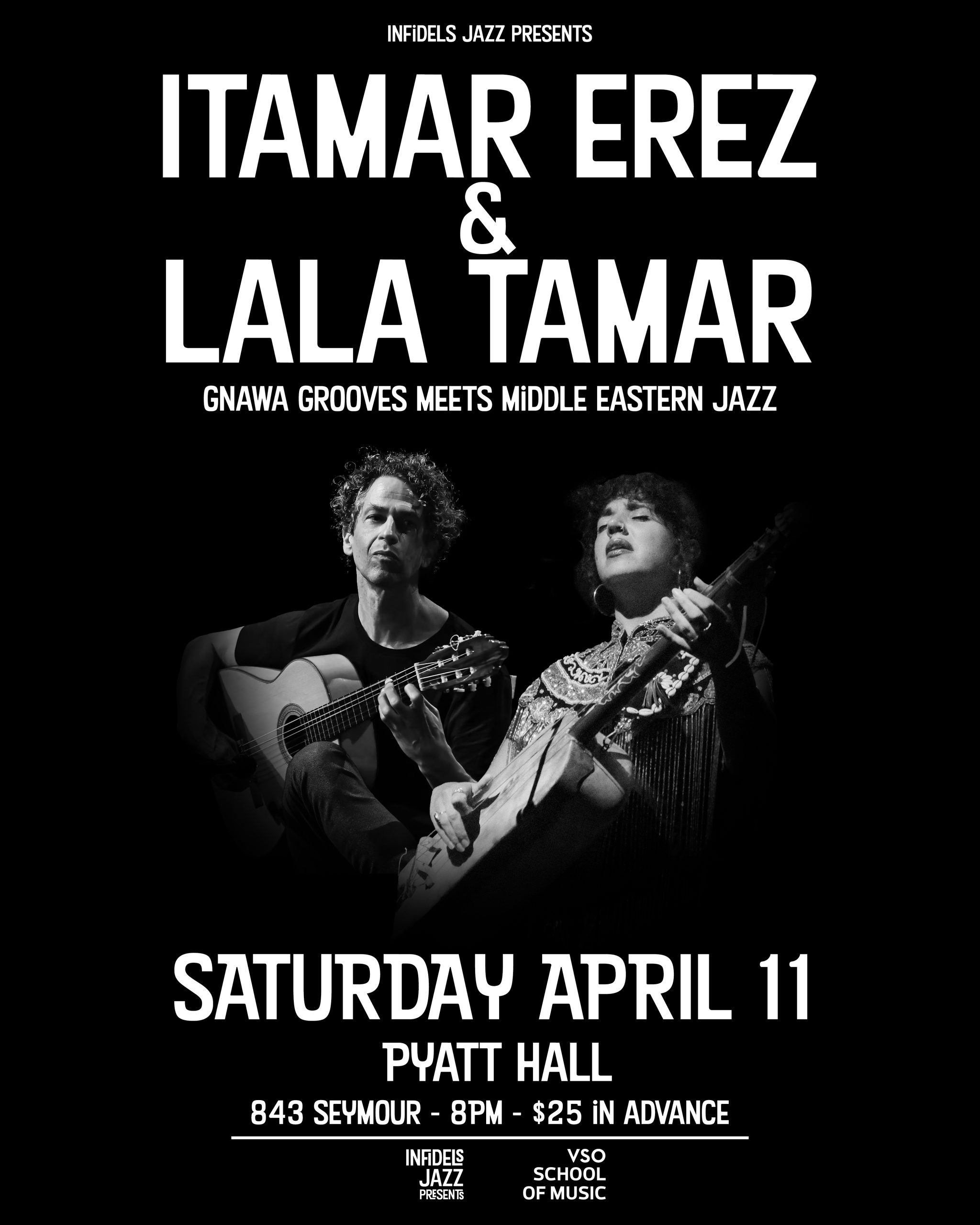 Itamar Erez & Lala Tamar at Pyatt Hall