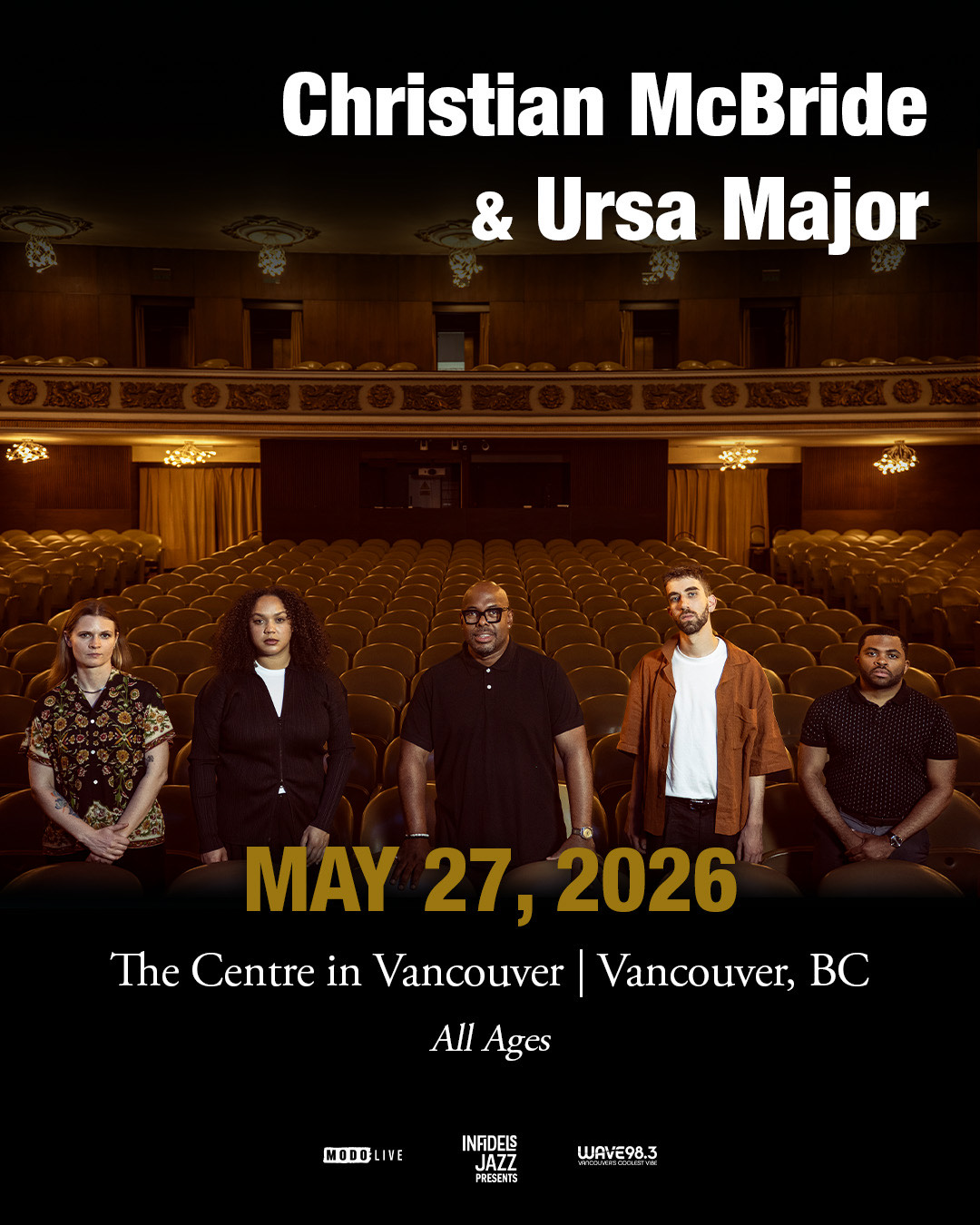 Christian McBride & Ursa Major at The Centre